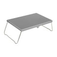 thumbnail image 3 of Mesa plegable para acampar, aleación de aluminio multifuncional para Patio, Picnic, jardín Gris, 3 of 8