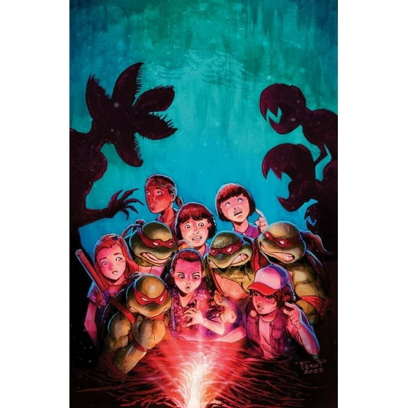 Teenage Mutant Ninja Turtles X Stranger Things #2E VF ; IDW Comic Book