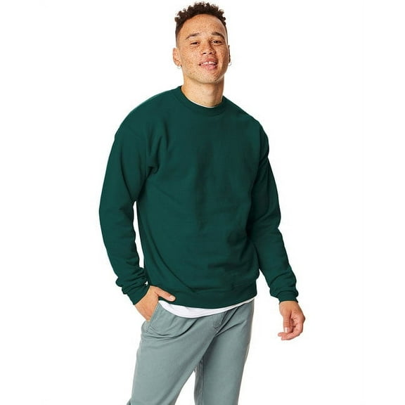 Hanes Men's and Big Men's Ecosmart Fleece Sweatshirt, up to Size 5XL