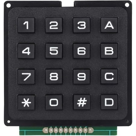 4x4 Matrix PC Keypad Keyboard Module External Keypad Module for Microcontroller