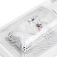 thumbnail image 3 of Luz interior para RV, luz de techo LED de 2 cúpulas, 600 lm con interruptor de 3 vías, CC de 12 V para barco y yate, 3 of 8