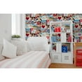 thumbnail image 2 of Fine Decor Cara Multicolor Collage Unpasted Paper Wallpaper, 20.5-in by 33-ft, 56.4 sq. ft., 2 of 3