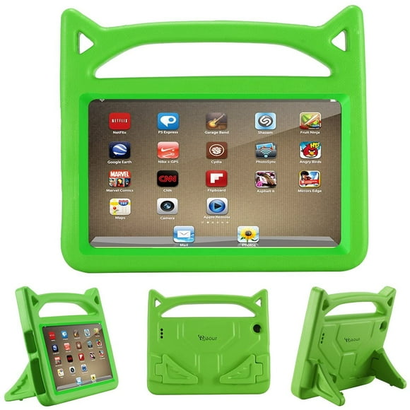 Tablet 7 2019 Case for Kids, Light Weight Shock Proof Convertible Handle Stand EVA Protective Kids Case for 7 inch Display Tablet