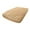 Coffee, variant on 78.7x35.4 Inch Elastic Fitted Sheet, Soft Warm Winter Bottom Sheet for Cold Nights, Heavyweight Comfortable Bed Cover Machine Washable for Winter and AC Summer Rooms, Khaki