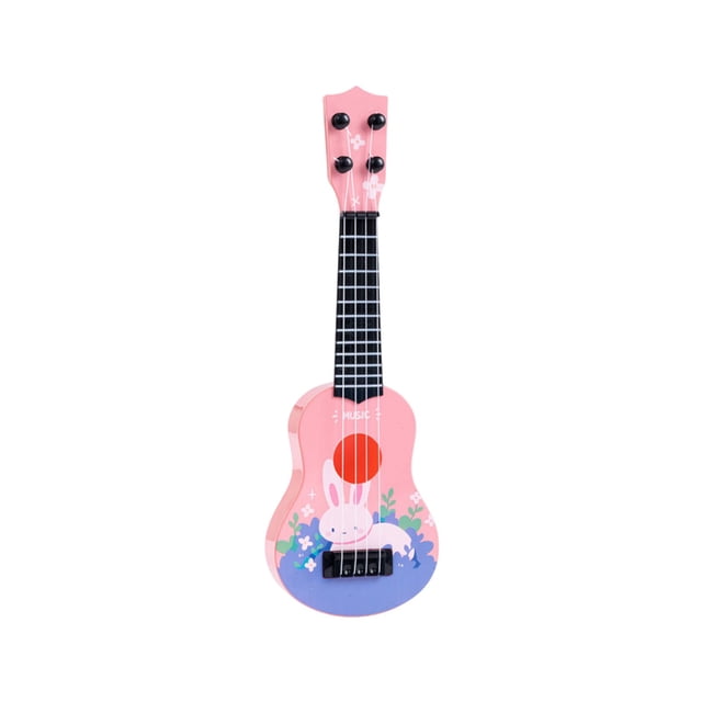 B Kids Mini Guitar Toy With Sturdy Abs Material For Travel And Home Play