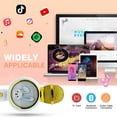 thumbnail image 3 of PayUSD Karaoke Microphone for Kids, Bluetooth Microphone Boy Girls Toys Birthday Christmas Gifts for Kids Adults, Toys Mic for Girls and Boys Gifts for 3 4 5 6 7 8 + Year Old（White）, 3 of 8