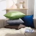 thumbnail image 4 of XmhyTop Soft Throw Pillows - 45*45CM Dark blue Plush Decorative Pillows with Polyester Fiber Filling, 1 Pcs - Ideal Bedroom Pillows Decorative for Bed, Sofa, Living Room, Cozy Accent to Home Decor, 4 of 4