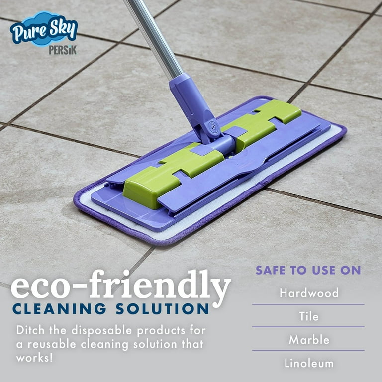 Pure-Sky Magic Deep Clean Cleaning Cloth JUST ADD Water No Detergents  Needed - Multipurpose Ultra Microfiber Cloth - Attachable to Mop, or as  Handheld
