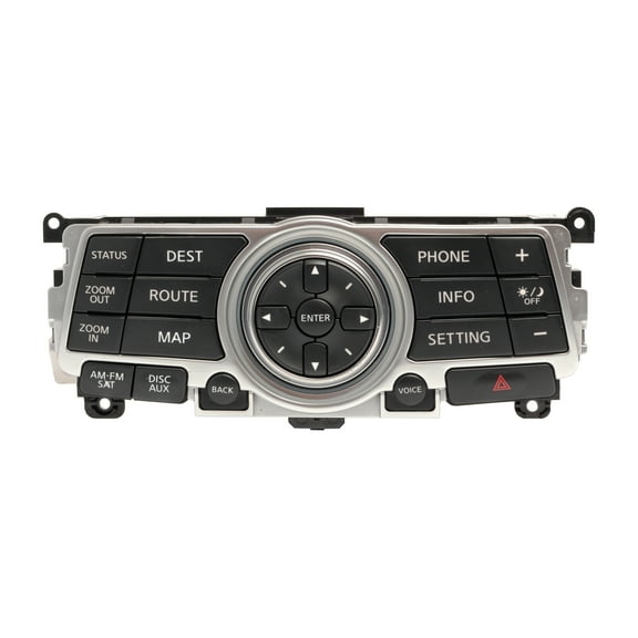 Restored 2007-15 Infiniti EX35 G35 G37 Navigation System Control Panel Part ID 28395JK65B - (Refurbished)
