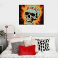 thumbnail image 4 of Nawypu  Give 'Em Hell Poster Wall Art Decor Metal Sign - 8 x 12inch, 4 of 4