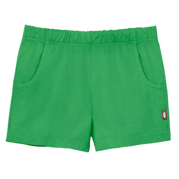 Made in USA Girls Soft Cotton UPF 50 Jersey Pocket Shorts | Elf