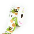 thumbnail image 1 of LUV RIBBONS Satin Jungle Theme Ribbon by Creative Ideas 1-1/2-Inch White, 1 of 3
