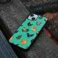 thumbnail image 4 of FINCIBO Soft Rubber Protector Cover Case for Apple iPhone 14 6.1" 2022, Chicken Pattern, 4 of 5
