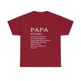 thumbnail image 2 of Papa Definition Grandpa Father's Days Tshirt, 2 of 2