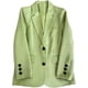 thumbnail image 4 of Blazers sueltos casuales Color sólido Bolsillos de manga larga Trabajo Oficina Señora Traje Chaquetas, 4 of 5
