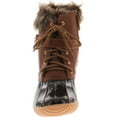thumbnail image 4 of Nature Breeze Duck-01 Women's Chic Lace Up Buckled Duck Waterproof Snow Boots, 4 of 4