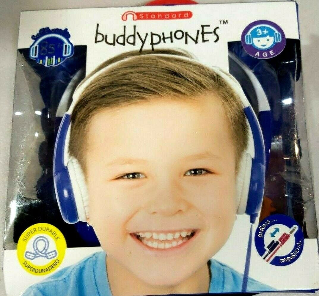 Buddy phones Standard Wired Kids Headphones featuring Volume limitation