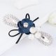 thumbnail image 2 of Accesorios para el cabello para mujer, joyería con diseño de flores y diamantes de imitación (1226 azul), 2 of 2
