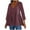 Brown#1, variant on Utoimkio Plus Size Tops for Women 3/4 Sleeve V Neck T Shirts Spring Fall Casual Floral Print Tee Blouses for Women