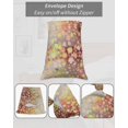 thumbnail image 7 of Orange Spring Floral Pillow Covers Queen Size 2 Pack, Modern Oil Painted Daisy Botanical Soft Bed Throw Pillowcases Breathable Cooling Long Lumbar Body Pillow Sham Cover for Bed Sofa 20''x30'', 7 of 7