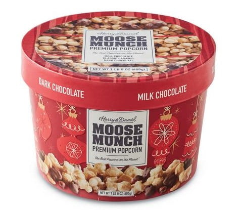 Harry & David Gourmet Holiday Moose Munch Drum, 24 Oz