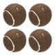thumbnail image 1 of Uxcell 4 Pcs Pelotas de Tenis Precutadas para Andadores Accesorios de Deslizamiento Marrón, 1 of 6