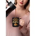 thumbnail image 2 of Instant Receptionist Just Add Coffee, Black 15oz Ceramic Mug, 2 of 5