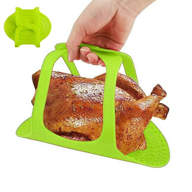 Xihbxyly Compras En Línea Levantador y Pavo y Asado En Acción de Gracias: Le Ayuda y Levantar Asados, Pavo o Incluso Pollo Fácilmente Sin Quemarse Ideal para Asar Al Aire Libre o En Interiores.