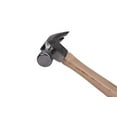 thumbnail image 3 of Century Drill & Tool 72276 Straight Claw Hammer, 16oz, Drop-Forged Steel, Hickory Wood Handle, Durable Ripping Hammer for Carpentry, Demolition & DIY, 3 of 8