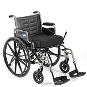 Bariatric Wheelchair - Heavy Duty with Desk Length Arms & Swingaway Footrests - 450lb Capacity - Invacare Tracer IV - Size 24 x 18