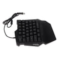 thumbnail image 1 of RGB Gaming Keyboard, One Handed Gaming Keyboard 35 Keys Ergonomic Design USB Interface  For Computer, 1 of 8