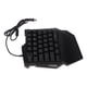 thumbnail image 4 of Teclado para juegos con una mano,Teclado para juegos con una mano Teclado para juegos RGB con una mano Teclado para juegos Rendimiento confiable, 4 of 8