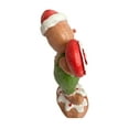 thumbnail image 3 of Gingerbread Man Holding Lollipop - 5.5"L, 3 of 4