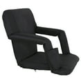 thumbnail image 4 of ZENY Stadium Seats Chairs for Bleachers or Benches - 5 Reclining Positions(Black), 4 of 6