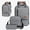 Gray, variant on Pompotops Gray Travel Backpack Three Piece Set, Large Student Backpack, Suitable For School And Outdoor Travel, Computer Bag For Men And Women With Large Capacity