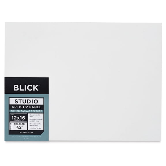 Blick Studio Artists' Board - 12" x 16" x 3/4", Traditional