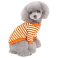 thumbnail image 3 of Pet spring and summerrrr clothes Pet clothes Dog stripe T-shirt Pet clothes, 3 of 6