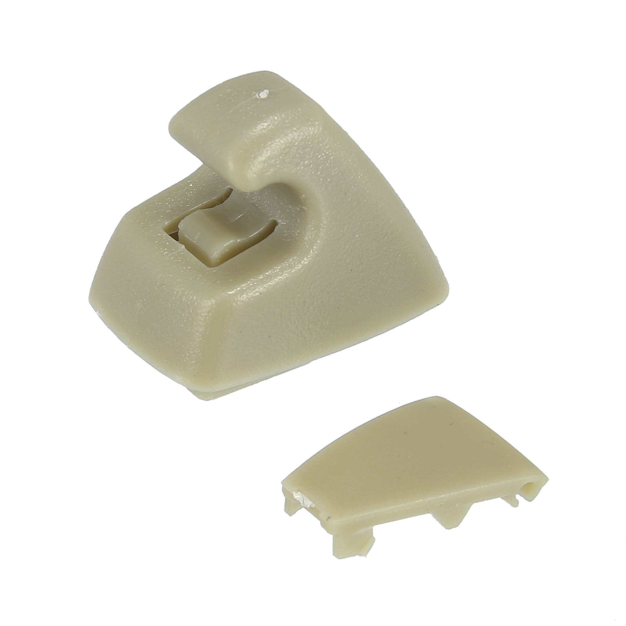 Unique Bargains 2 Pcs Sun Visor Retainer Clip 15882854 for Chevy Silverado Beige