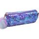 thumbnail image 1 of Bolsa de papelería de unicornio con purpurina, estuche escolar con purpurina de unicornio, bolso cosmético con cremallera de borla, bolsa de papelería de unicornio de gran capacidad, organizador de bolígrafos para oficina Rojo Verde, 1 of 5