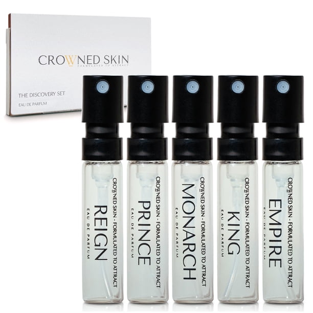 Set de descubrimiento Crowned Skin 5 Eau de Parfum para hombre en viales