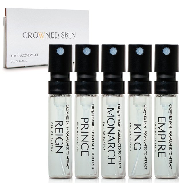 Set de descubrimiento Crowned Skin 5 Eau de Parfum para hombre en viales