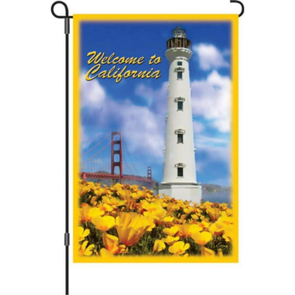 Premier Garden Size Flag - Welcome To California