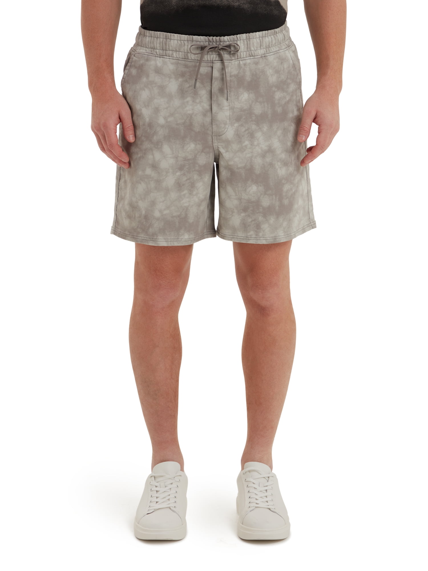 EPIC Studio Men's & Big Men's 5' Knit Denim Tie Dye Shorts, Sizes S-3XL