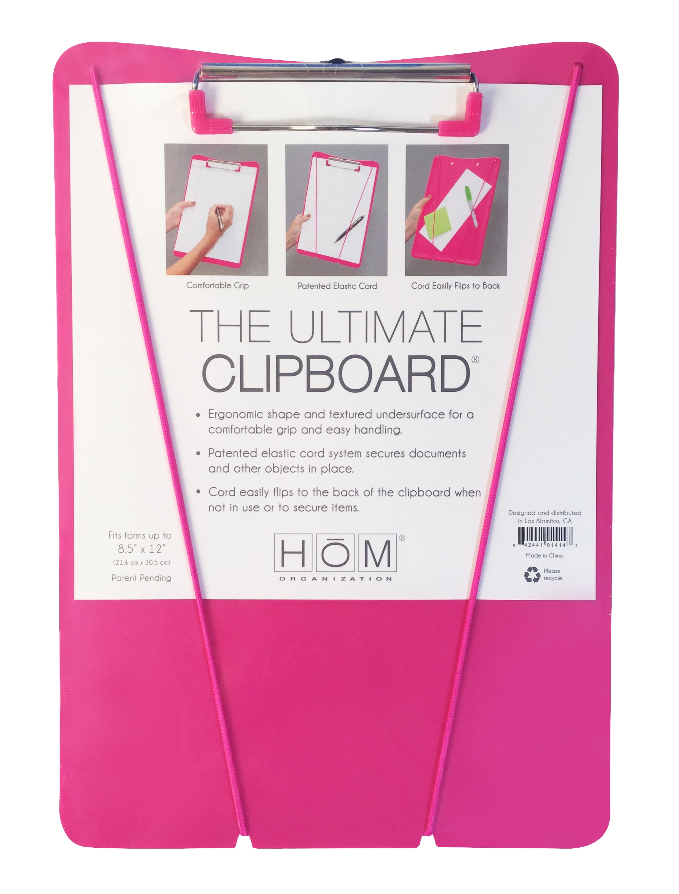 The Ultimate Clipboard 1pk, Pink