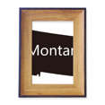 thumbnail image 1 of Montana America USA Map Outline Photo Frame Exhibition Display Art Desktop Painting, 1 of 3