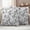 Gray, variant on Purple Brown Spring Floral Outdoor Waterproof Pillow Covers, Watercolor Blooming Botanical Summer Decorative Square Throw Pillowcase Sofa Cushion Sham for Patio/Couch/Chair, 26"x26" 2 Pack