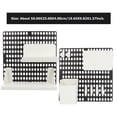 thumbnail image 2 of OULII Étagère de Rangement en Panneau Perforé Plastique Noir pour Combinaisons DIY 1Pcs, 2 of 8