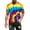 Multicolor, variant on Men's Fashion Hip Hop Color Block T-Shirt Tie Dye Street Casual T-Shirt Round Neck Trend Short Shirt for Men Graphic Novelty Funny Tee