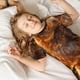 thumbnail image 5 of Balery Gold Flame Pattern Wolf Conjunto de Pijama Infantil de Manga Corta con Estampado – Ropa de Dormir de Algodón Suave-Large, 5 of 6