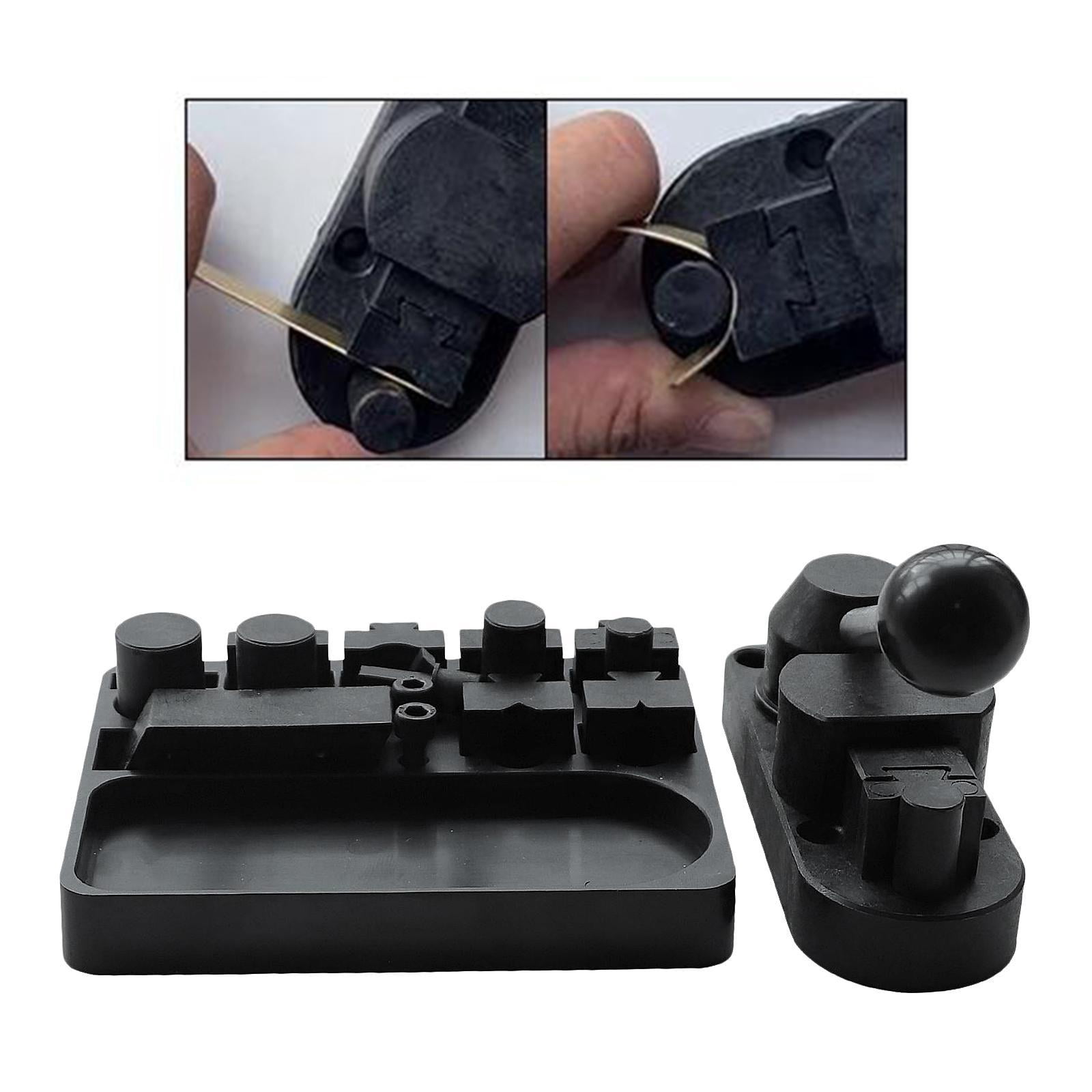Multi-Functional Earring Bender Tools Set, Bending Machine for Jewelry Repair DIY Maker Tool  (Black)